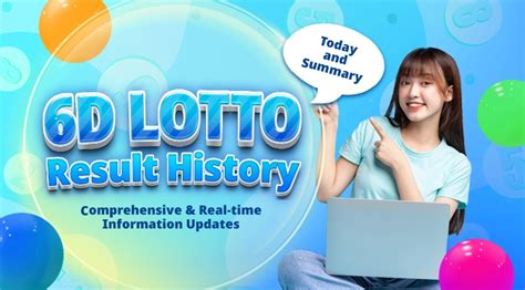 6D Lotto Result History and Summary .